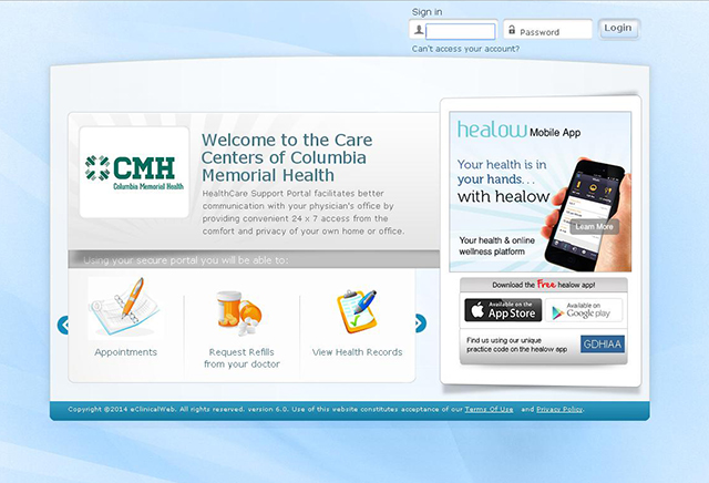 Patient Portals CMH